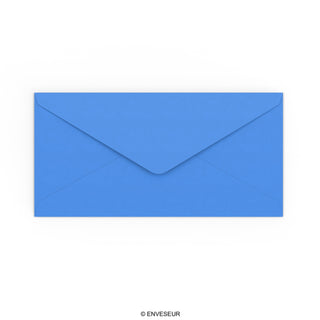 Envelope azul 110x220 mm (DL)