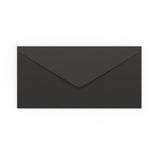 Envelope preto 110x220 mm (DL)