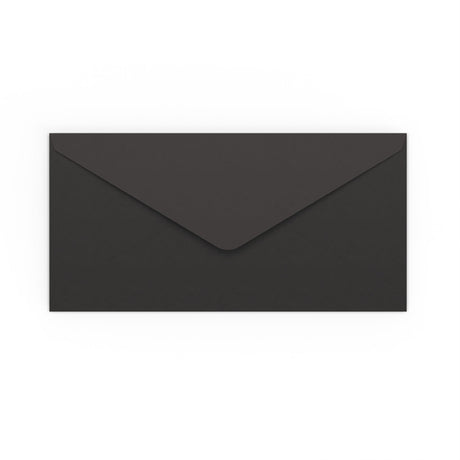 Envelope preto 110x220 mm (DL)