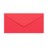 Envelope vermelho 110x220 mm (DL)