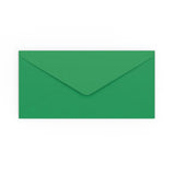 Envelope verde escuro 110x220 mm (DL)