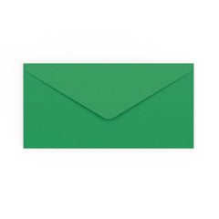 Envelope verde escuro 110x220 mm (DL)