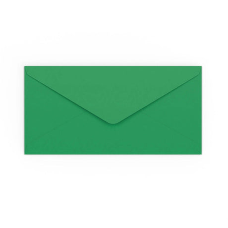 Envelope verde escuro 110x220 mm (DL)