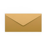 Envelope dourado 110x220 mm (DL)