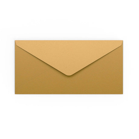 Envelope dourado 110x220 mm (DL)