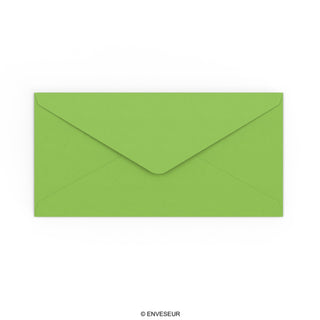Envelope verde claro 110x220 mm (DL)