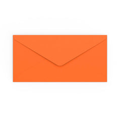 Envelope laranja 110x220 mm (DL)