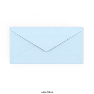 Envelope azul pastel 110x220 mm (DL)