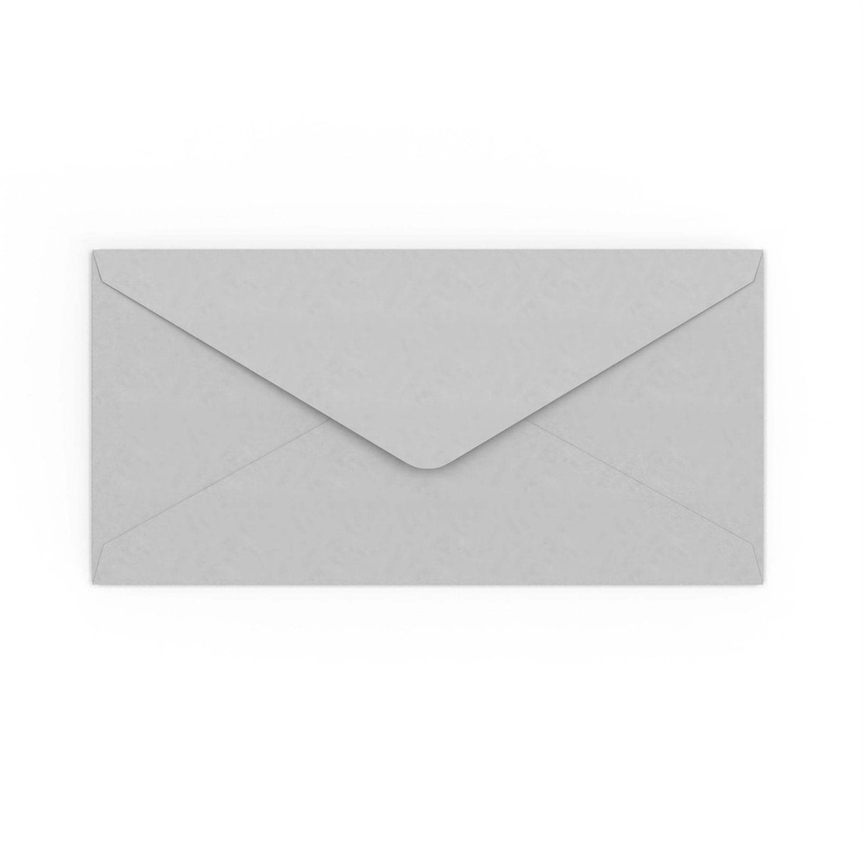 Envelope cinza pastel 110x220 mm (DL)