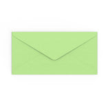 Envelope verde pastel 110x220 mm (DL)