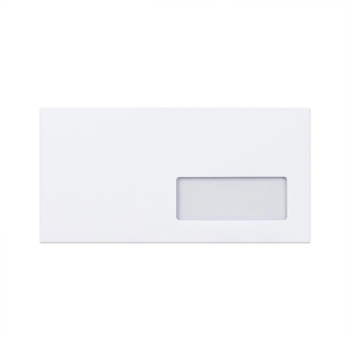 Envelope branco com janela 110x220 mm (DL)