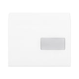 Envelope branco com janela 162x229 mm (C5)