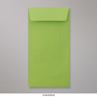 Envelope verde vertical 220x110 mm (DL)