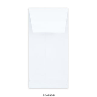 Envelope branco com reforço 220x110x25 mm (DL)