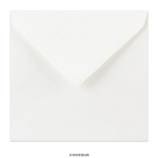 Envelope branco vergê 155x155 mm