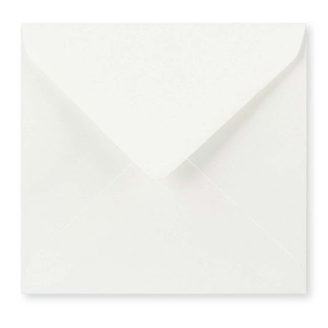 Envelope branco vergê 155x155 mm