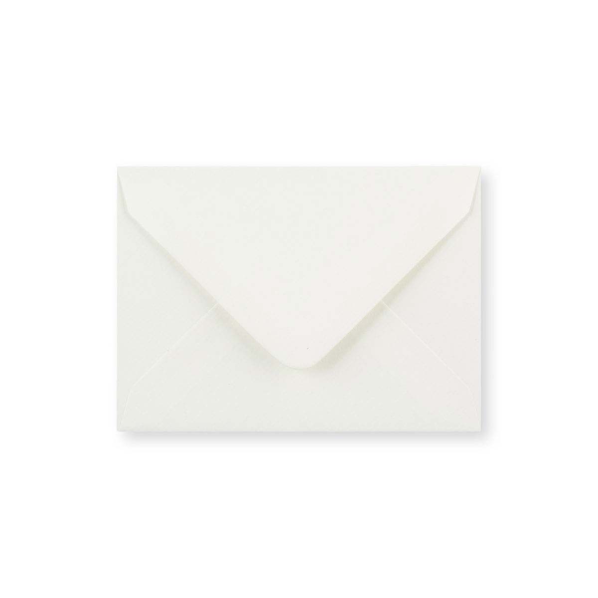 Envelope branco vergê 82x113 mm (C7)