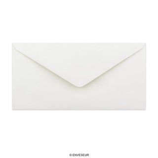Envelope branco vergê 110x220 mm (DL)