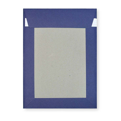 Envelope Azul-Marinho com Cartolina ao Dorso 229x162 mm (C5)