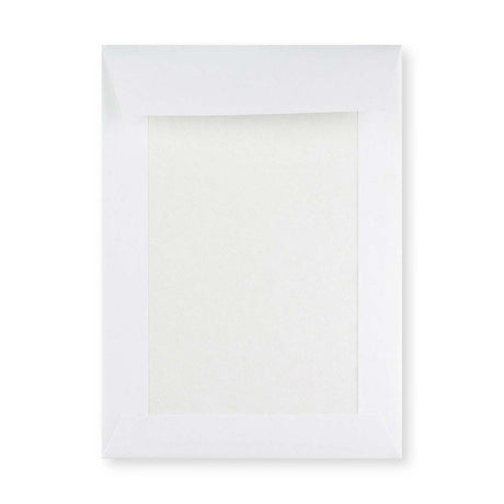 Envelope Branco com Cartolina ao Dorso 229x162 mm (C5) 450gr