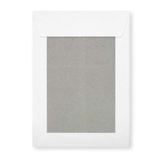 Envelope Branco com Cartolina ao Dorso 229x162 mm (C5)