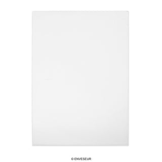 Envelope Branco com Cartolina ao Dorso 267x216 mm