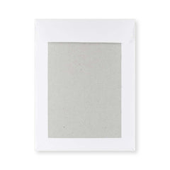 Envelope Branco com Cartolina ao Dorso 241x178 mm