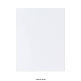 Envelope Branco com Cartolina ao Dorso 241x178 mm
