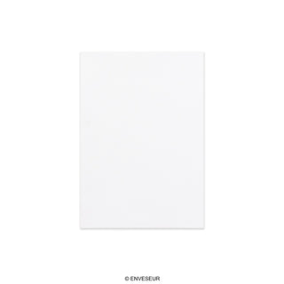 Envelope Branco com Cartolina ao Dorso 254x178 mm