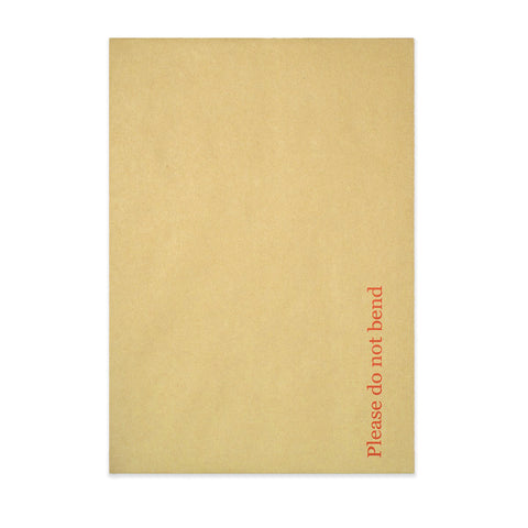 Envelope Manila com Cartolina ao Dorso - Impresso 324x229mm (C4) 450gsm