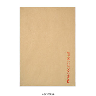 Envelope Manila com Cartolina ao Dorso - Impresso 324x229 mm (C4) 450gr