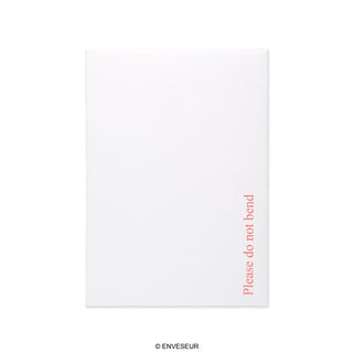 Envelope Branco com Cartolina ao Dorso - Impresso 324x229 mm (C4)