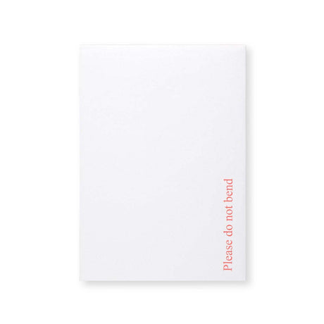 Envelope Branco com Cartolina ao Dorso - Impresso 324x229 mm (C4)