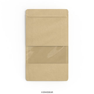 Saco Doypack para comida com janela