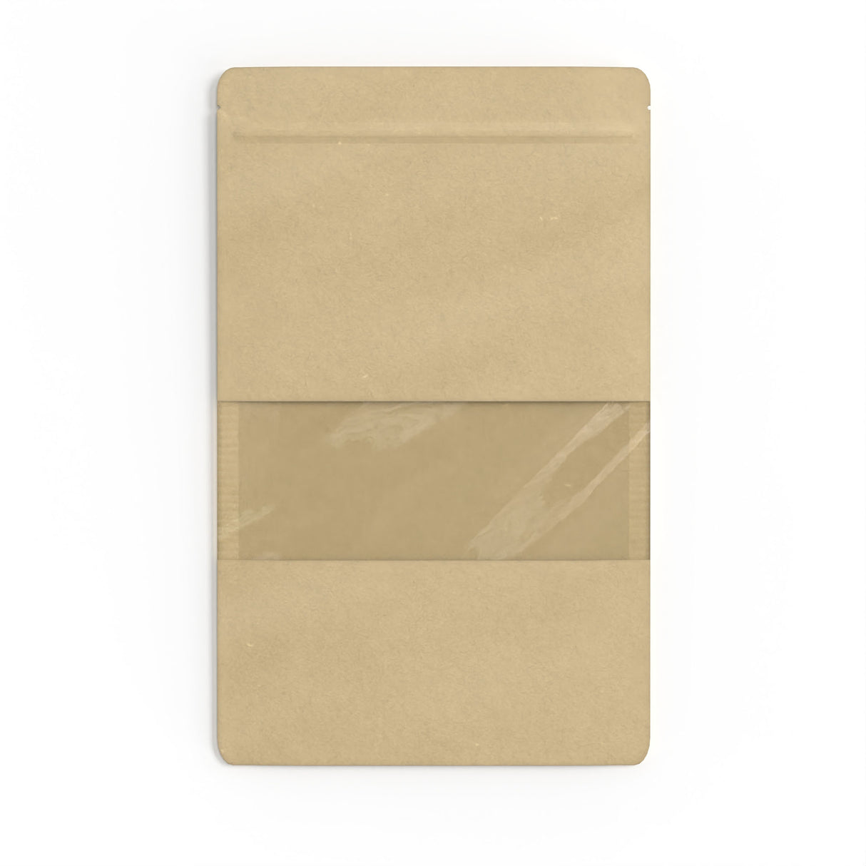 Saco Doypack para comida com janela