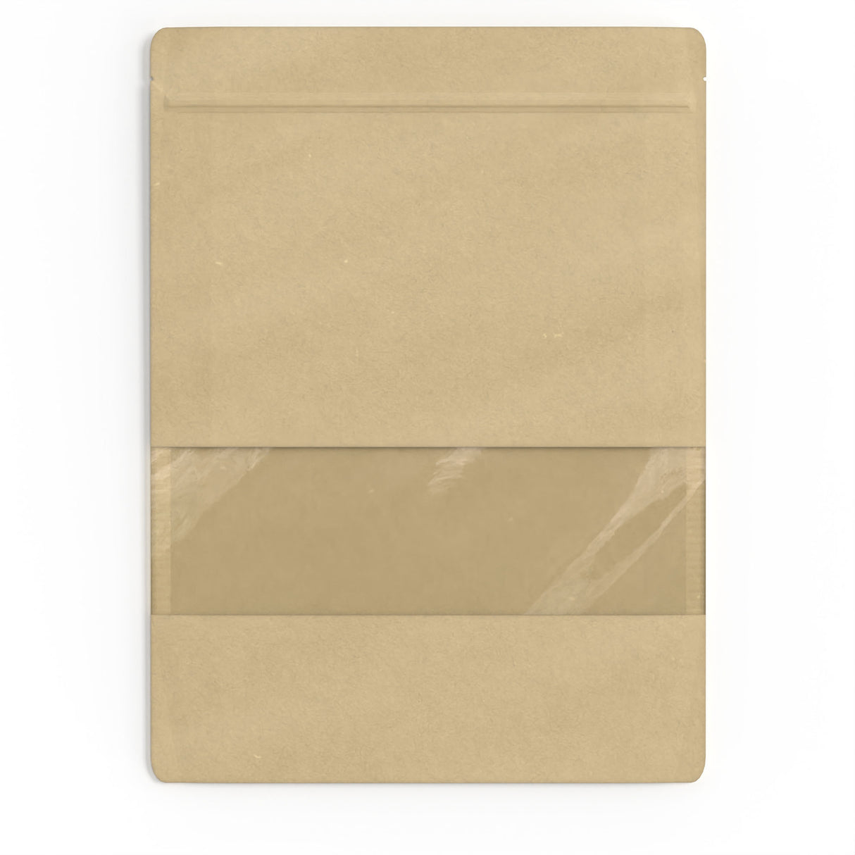 Saco Doypack para comida com janela