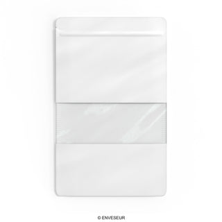 Saco Doypack para comida com janela