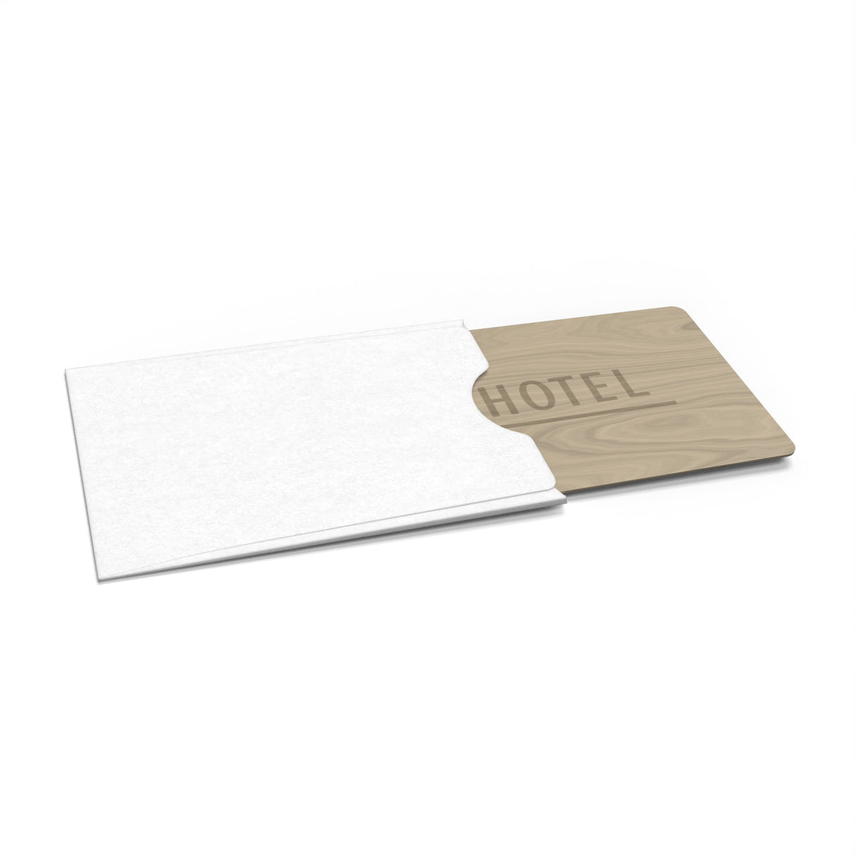Envelopes para cartões de hotel