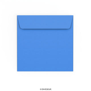 Envelope azul 155x155 mm