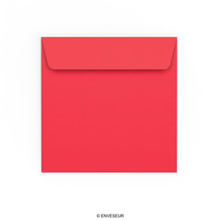Envelope vermelho 155x155 mm