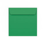Envelope verde escuro 155x155 mm