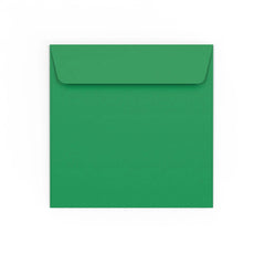 Envelope verde escuro 155x155 mm