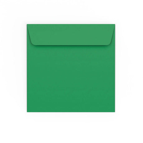 Envelope verde escuro 155x155 mm