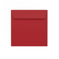 Envelope vermelho escuro 155x155 mm