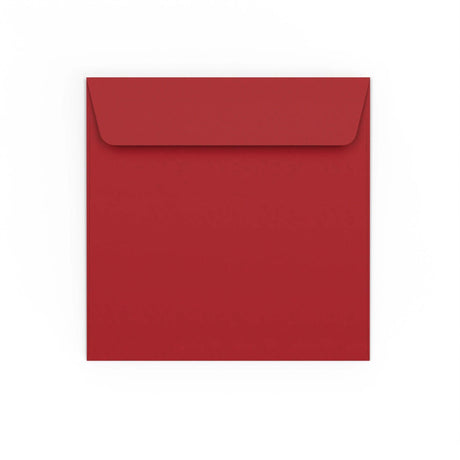 Envelope vermelho escuro 155x155 mm