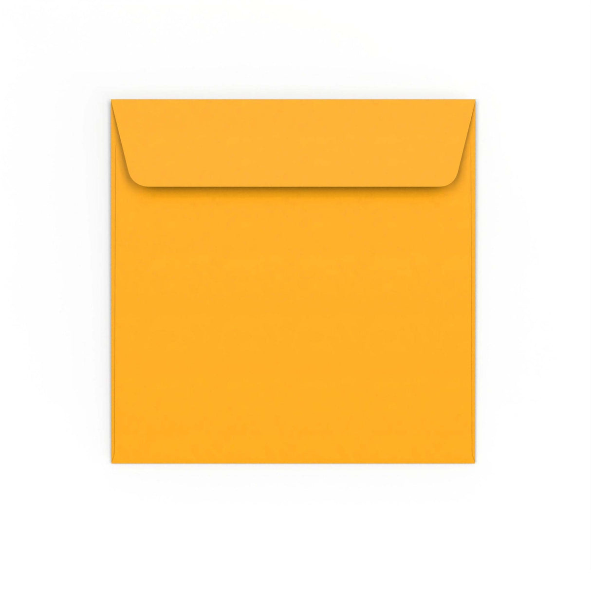 Envelope amarelo mostarda 155x155 mm