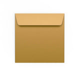 Envelope dourado 155x155 mm