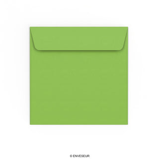 Envelope verde claro 155x155 mm