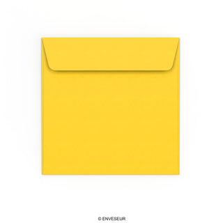 Envelope amarelo 155x155 mm