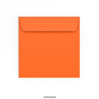 Envelope laranja 155x155 mm